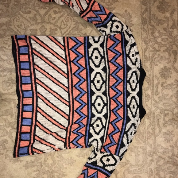 Multicolor Button-down Sweater/Cardigan - Picture 3 of 3